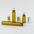 wholesale 2ml 5ml 8ml 10ml 15ml amber perfume glass roll on bottle